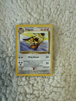 Pokemon TCG Pidgeot Jungle Card 24/64 Unlimited Non-Holo Rare - Image 1
