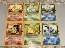 Pokemon x6 First Partner Jumbo Card Collection! Kanto + Johto Brand New! - Image 1