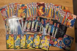 Vintage Pokemon Topps Card Lot Of 61 Cards Two Different Sets - Image 1