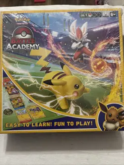 Pokemon TCG TRADING CARD GAME BATTLE ACADEMY Cinderace V Pikachu V Eevee V CASE - Image 1