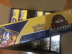 Pokemon TCG TRADING CARD GAME BATTLE ACADEMY Cinderace V Pikachu V Eevee V CASE - Image 3