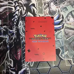 Poncho Pikachu Mewtwo Red Cracked Ice Holo Pokemon Card Database Team Rocket - Image 2