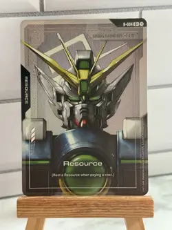 Gundam Card Game Resource Wing Gundam Zero C+ Newtype Rising GD01 R-004 parallel - Image 1