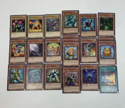 Yugioh trading card game assorted Lot Of 10 Cards various rarities - Image 1