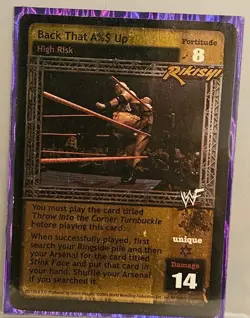 WWE Raw Deal Rikishi 13 Card Lot - Image 3