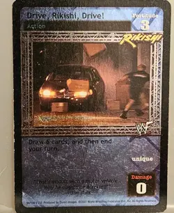 WWE Raw Deal Rikishi 13 Card Lot - Image 5