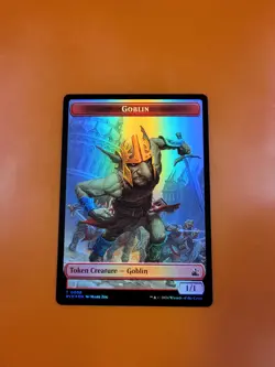 1x Goblin & Angel (0002) | FOIL TOKEN | Ravnica Remastered | MTG Magic Cards - Image 3