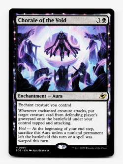Chorale of the Void [Edge of Eternities] MTG Magic NM/M 💀 - Image 3