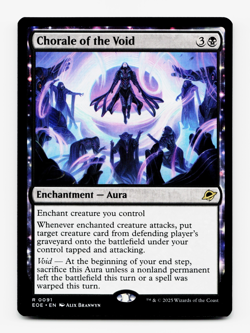 Chorale of the Void [Edge of Eternities] MTG Magic NM/M 💀 - Image 5