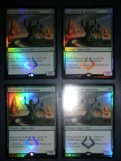 mtg magic 1x excavatrice de ramunap excavator FOIL FRENCH vf fr 4 available - Image 1