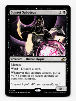 Sunset Saboteur [Edge of Eternities] MTG Magic NM/M 💀 - Image 1