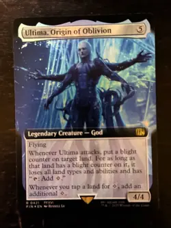 MTG Final Fantasy English Ultima, Origin of Oblivion 0421 Foil - Image 1