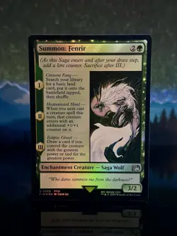 Summon: Fenrir #0203 FIN U (FOIL) - MTG Final Fantasy - Image 1