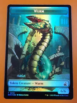 1x Bird & Wurm (0013) | FOIL TOKEN | Ravnica Remastered | MTG Magic Cards - Image 2