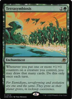 Terrasymbiosis (#210) - Foil - Edge of Eternities (EOE) MTG - Image 1