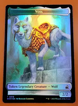 1x Bird & Voja (0019) | FOIL TOKEN | Ravnica Remastered | MTG Magic Cards - Image 2