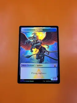 1x Bird & Sphinx (0017) | FOIL TOKEN | Ravnica Remastered | MTG Magic Cards - Image 4
