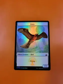 1x Bird & Soldier (0016) | FOIL TOKEN | Ravnica Remastered | MTG Magic Cards - Image 3