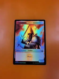 1x Bird & Soldier (0016) | FOIL TOKEN | Ravnica Remastered | MTG Magic Cards - Image 4