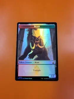 1x Bird & Beast (0014) | FOIL TOKEN | Ravnica Remastered | MTG Magic Cards - Image 4