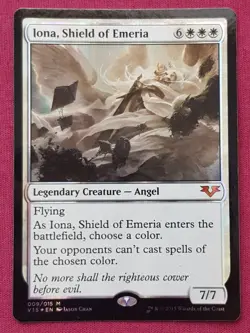 Magic The Gathering FROM THE VAULT ANGELS FTV FOIL IONA SHIELD OF EMERIA MTG - Image 1