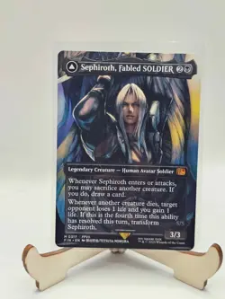 MTG - Sephiroth, Fabled SOLDIER (317) (Borderless) - Final Fantasy - Non Foil - Image 1