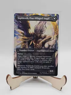 MTG - Sephiroth, Fabled SOLDIER (317) (Borderless) - Final Fantasy - Non Foil - Image 3