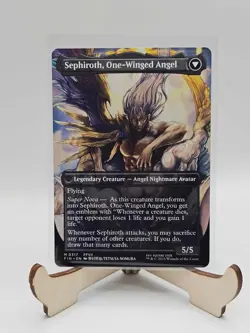 MTG - Sephiroth, Fabled SOLDIER (317) (Borderless) - Final Fantasy - Non Foil - Image 4