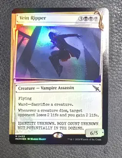 Vein Ripper (Showcase) (Invisible Ink) Murders at Karlov Manor Foil MTG NM Magic - Image 1