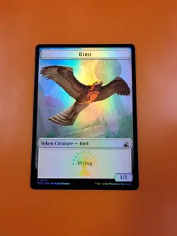 1x Bird & Angel (0002) | FOIL TOKEN | Ravnica Remastered | MTG Magic Cards - Image 3