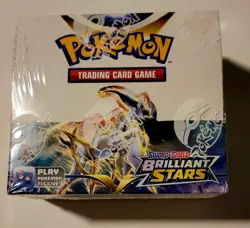 Pokemon TCG Brilliant Stars Booster Box Factory Sealed - Image 1