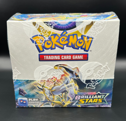 Pokemon TCG Brilliant Stars Booster Box Factory Sealed - Image 1