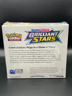 Pokemon TCG Brilliant Stars Booster Box Factory Sealed - Image 2