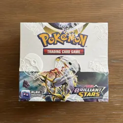 Pokemon TCG Brilliant Stars Booster Box Factory Sealed - Image 1