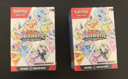 Pokemon Prismatic Evolutions Booster Bundle LOT OF 2 BRAND NEW FACTORY SEALED - Image 1