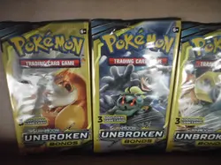 Pokemon Sun @ Moon Unbroken Bonds Art Set 4 Packs 3 Cards Per Pack - Image 2