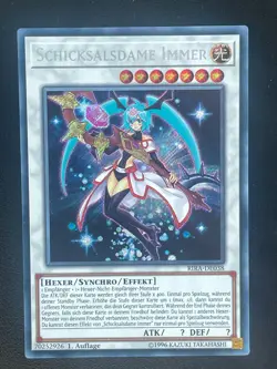 Schicksalsdame Immer RIRA-DE038 Secret Rare Deutsch NM YUGIOH - Image 1