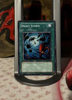 Heavy Storm SD3-EN021 1st Edition Common Yugioh TCG Near Mint NM Fast Shipping - Image 1