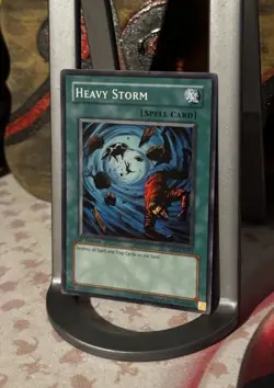 Heavy Storm SD3-EN021 1st Edition Common Yugioh TCG Near Mint NM Fast Shipping - Image 2