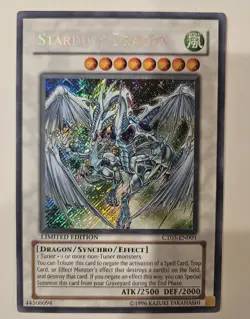 YUGIOH LIMITED EDITION STARDUST DRAGON CT05 EN001 - Image 1