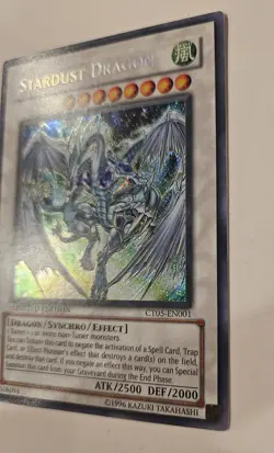 YUGIOH LIMITED EDITION STARDUST DRAGON CT05 EN001 - Image 2