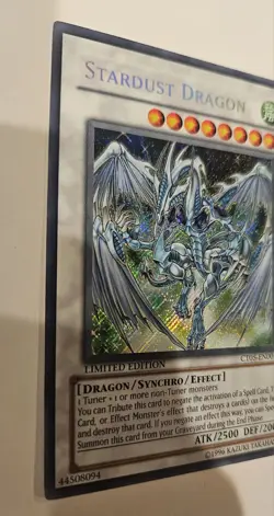 YUGIOH LIMITED EDITION STARDUST DRAGON CT05 EN001 - Image 3