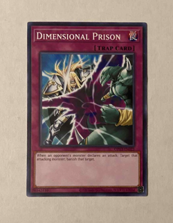 Yugioh DIMENSIONAL PRISON - OP13-EN023 - OTS Tournament Pack 13 Common SP - MINT - Image 1