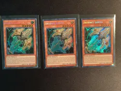Yugioh Artifact Lancea BLMM-EN125 Battles of Legend: Monster Mayhem NM 3x - Image 1