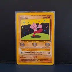 Tyrogue Neo Discovery 66/75 Vintage WOTC Pokemon Card TCG 2001 66/75 - Image 1