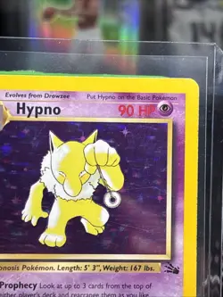 Hypno 8/62 Holo Fossil Set Pokemon Card NM/LP - Image 4