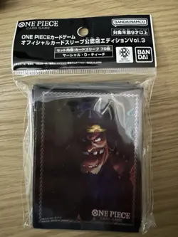 Marshall.D.Teach 70 Sleeves ONE PIECE Card Game Official Limited Vol. 3 - Image 1