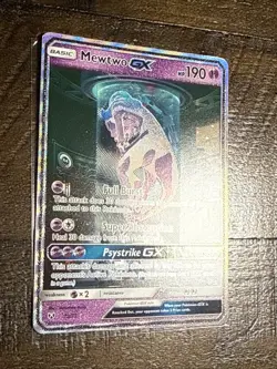 Mewtwo GX - 78/73 - Pokemon Shining Legends Sun & Moon Secret Rare Card - Image 2