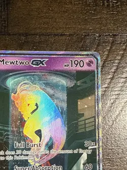 Mewtwo GX - 78/73 - Pokemon Shining Legends Sun & Moon Secret Rare Card - Image 4