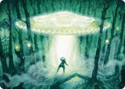 Art Series: Duskmourn: House of Horror #2 Unidentified Hovership Art Card - Image 1